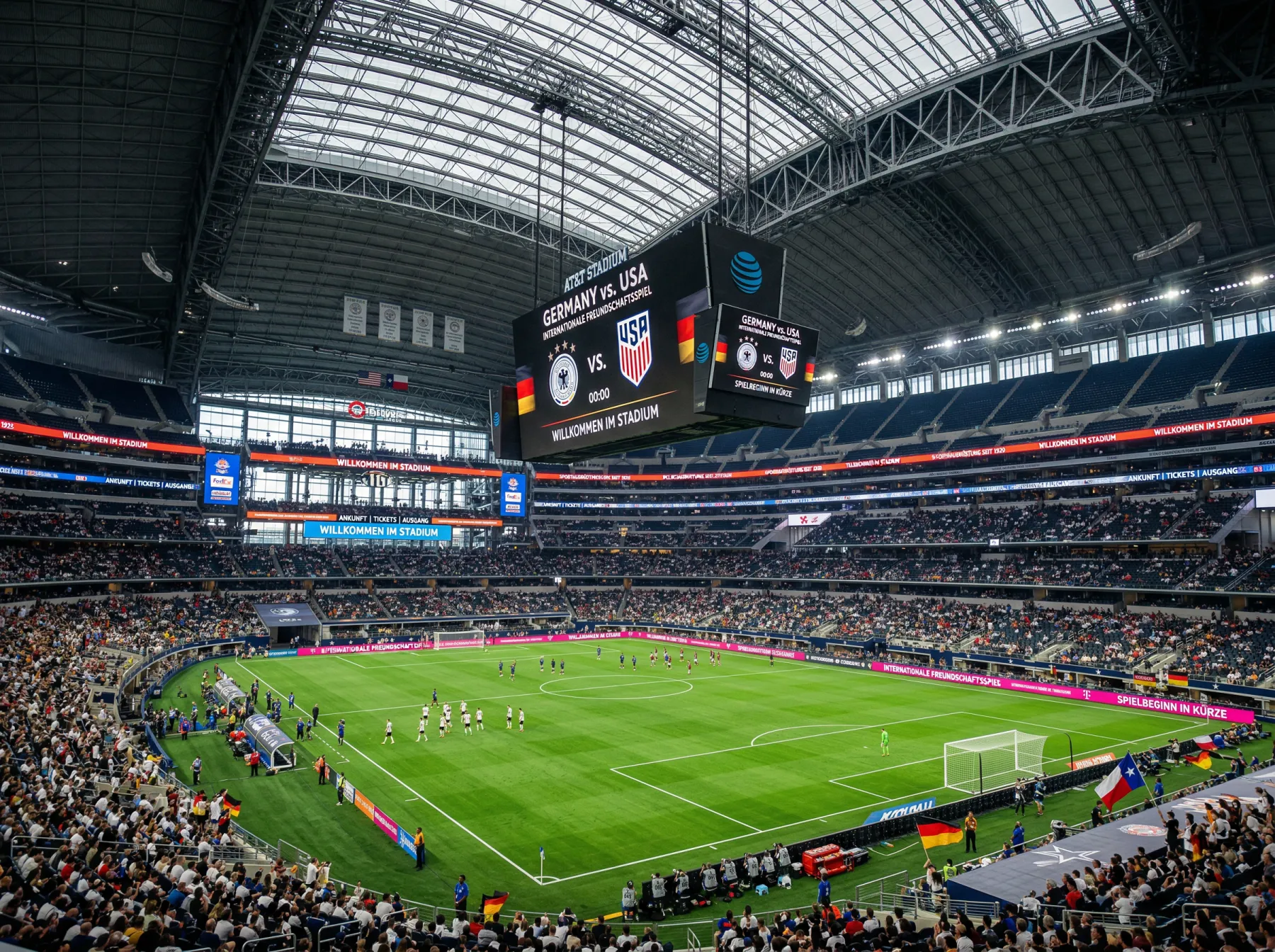 AT&T Stadium in Dallas als zentraler Spielort der WM 2026